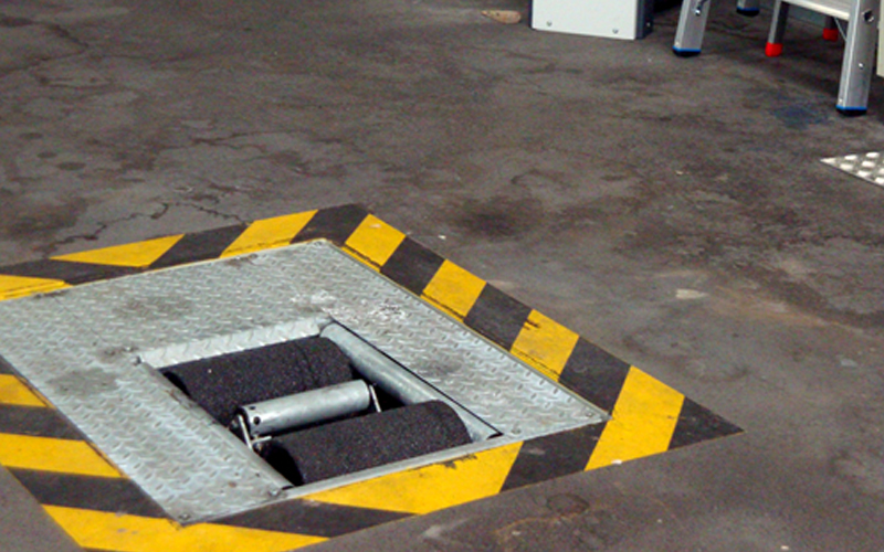 Rollenbremsprüfstände Motorrad